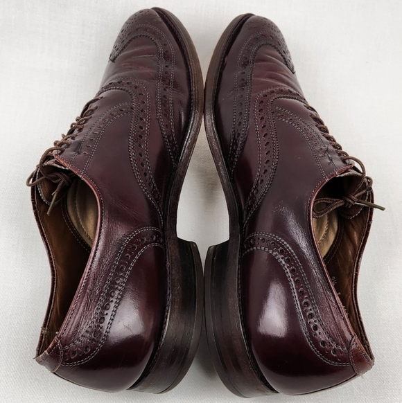 Allen Edmonds McAllister Cognac Leather Oxford Dress Shoes main image 2